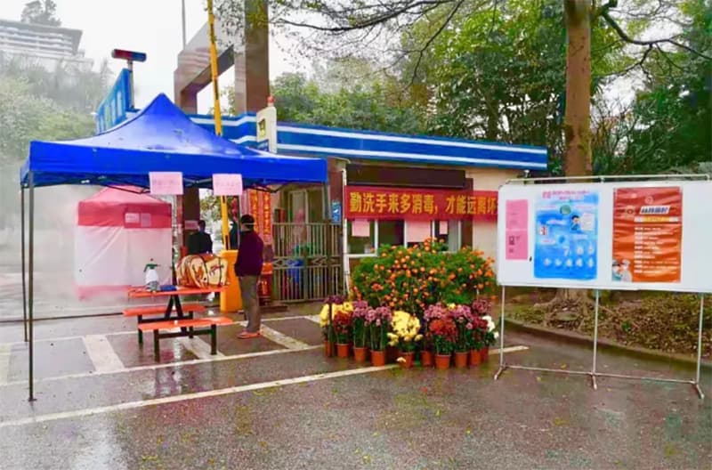 防控给力，秩序井然