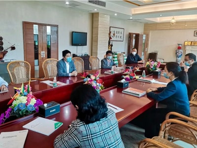 佛山市“企业暖春行动”小组莅临合和集团调研送温暖！